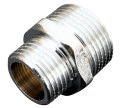 Nippel krom 3/4" x 1/2" 